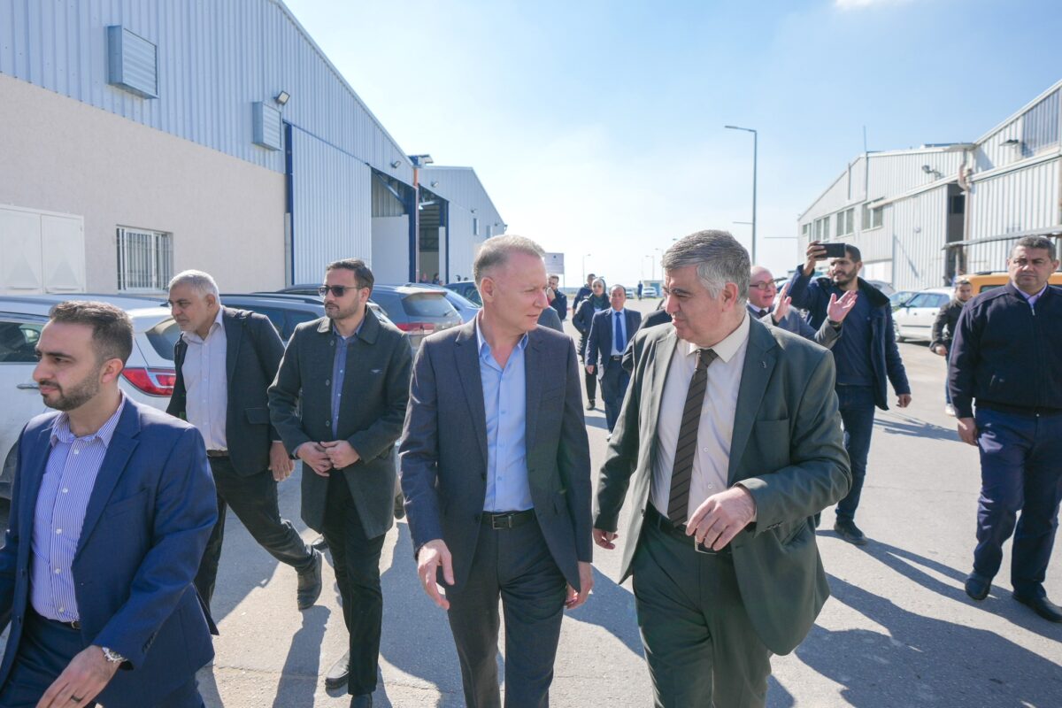 باديكو تعيد بناء المنشآت المدمرة في مدينة غزة الصناعية